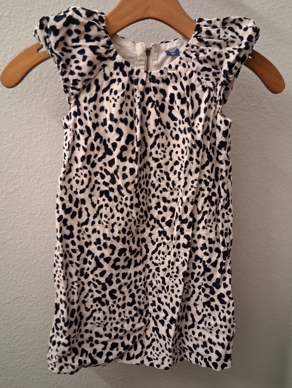 Baby Gap Curduroy Animal Print Top Dress 5 Years